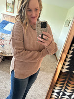 Taupe Knit Sweater