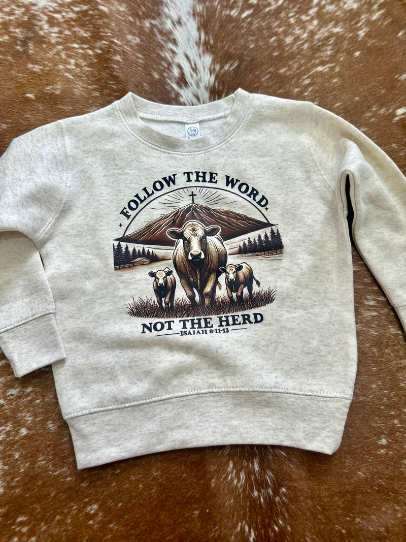 Follow The Word Crewneck