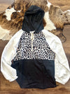 Leopard Block Windbreaker