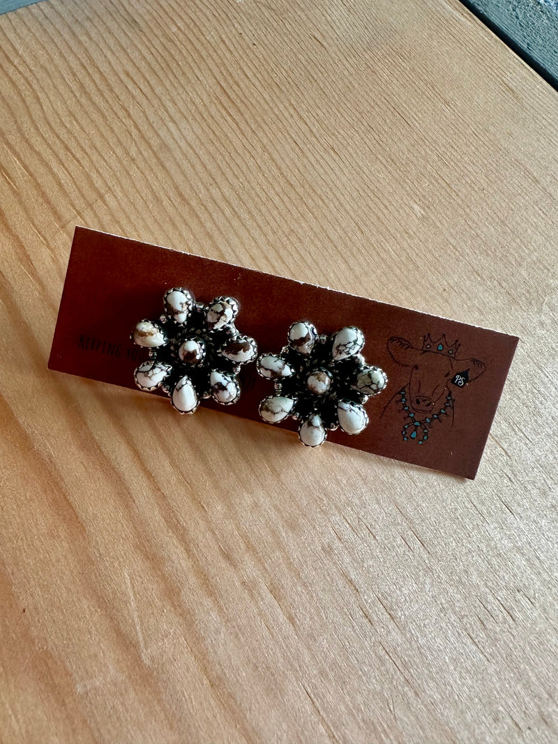 Wild Horse Cluster Earrings