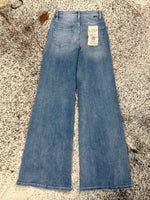 Risen High Rise Wide Front Yoke Jeans