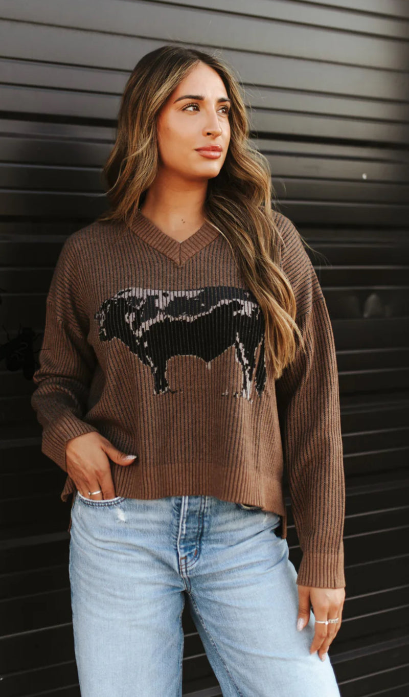 Vintage Angus Highway Sweater