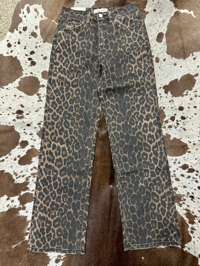 Flying Monkey Leopard Jeans