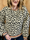 Leopard Sweater Top