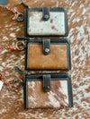 Brown Cowhide Mini Wallet