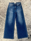 Risen Wide Crop Jeans