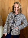 Leopard Quilted Jacket