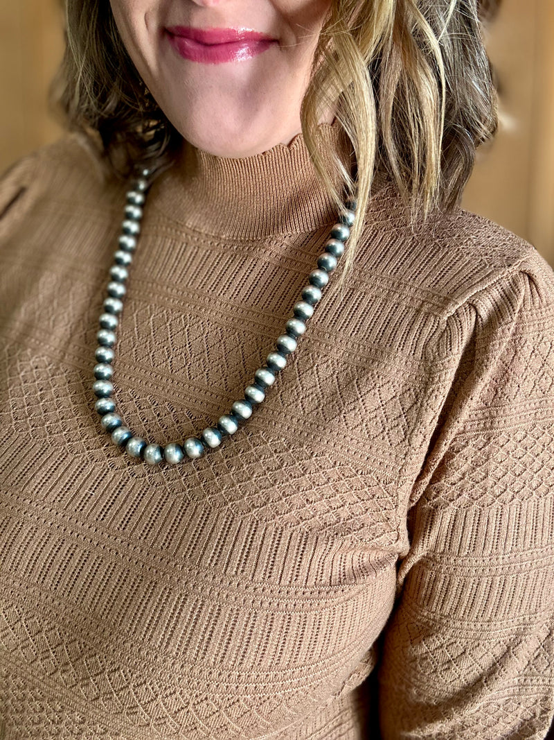 Lightweight Mock Neck Sweater