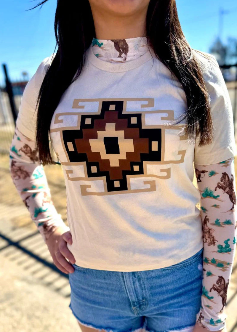 Samoan Sand Aztec Tee