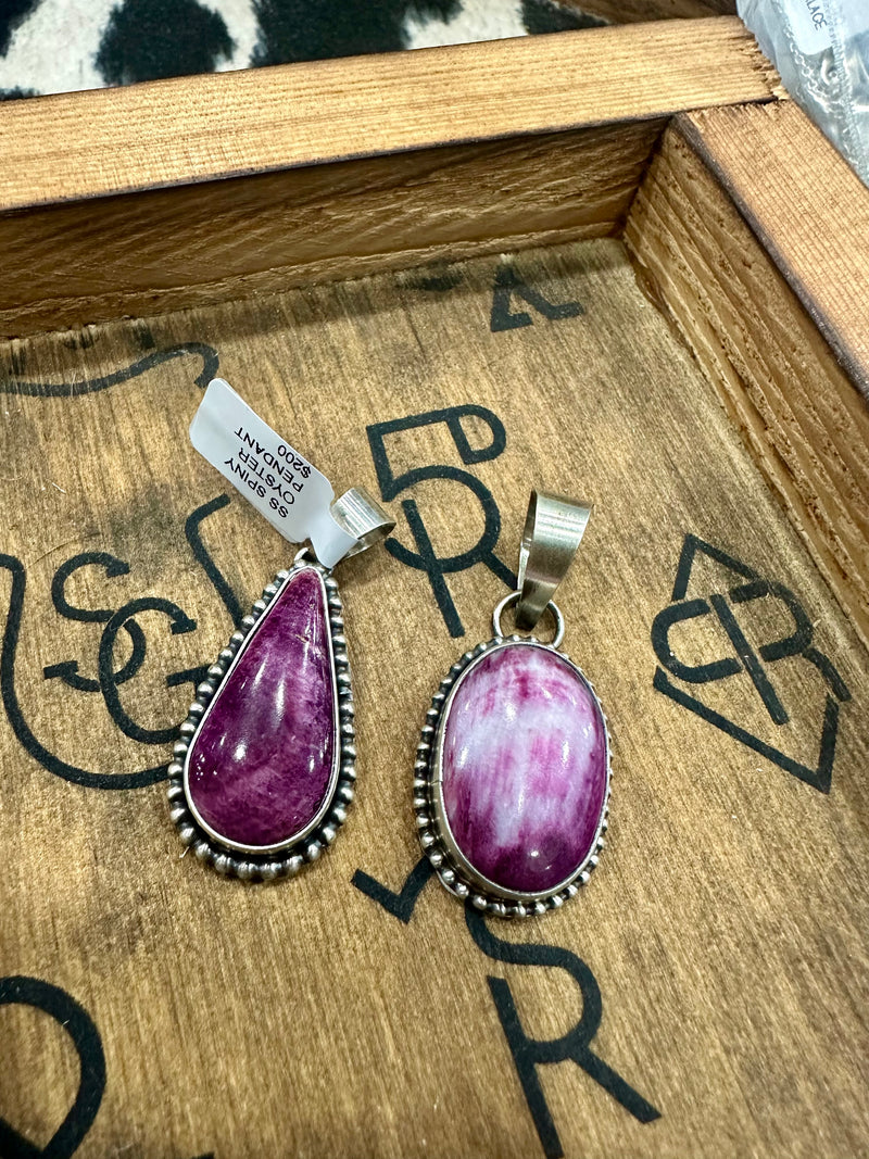 Purple Spiny Pendants