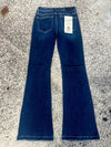 Risen Low Rise Flare Jeans