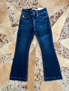 Youth Girls Kan Can Dark Flare Jeans