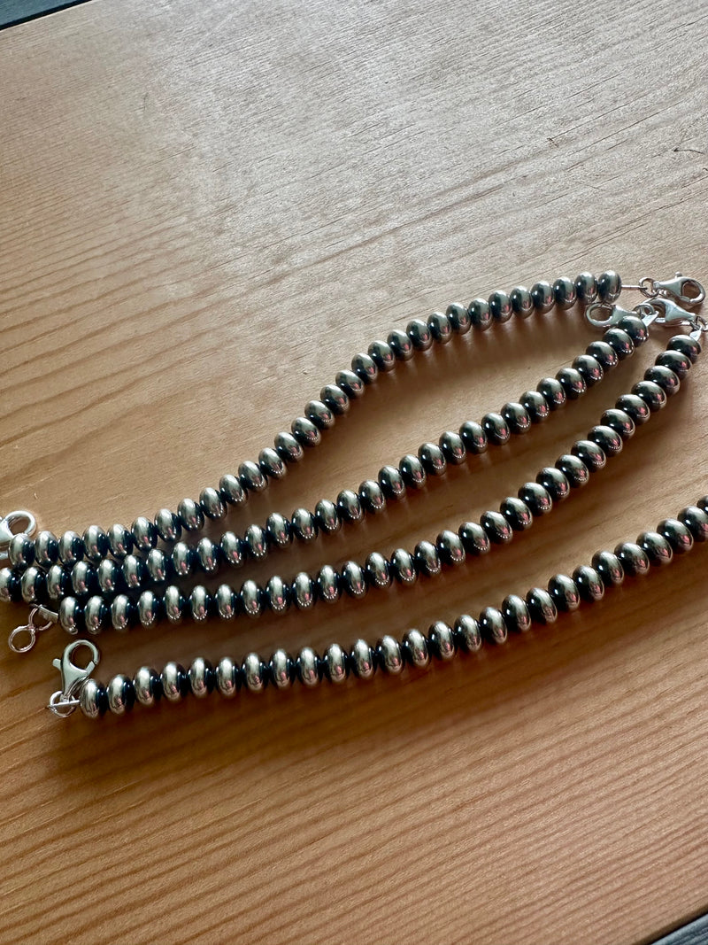 6mm Saucer Pearl Bracelets
