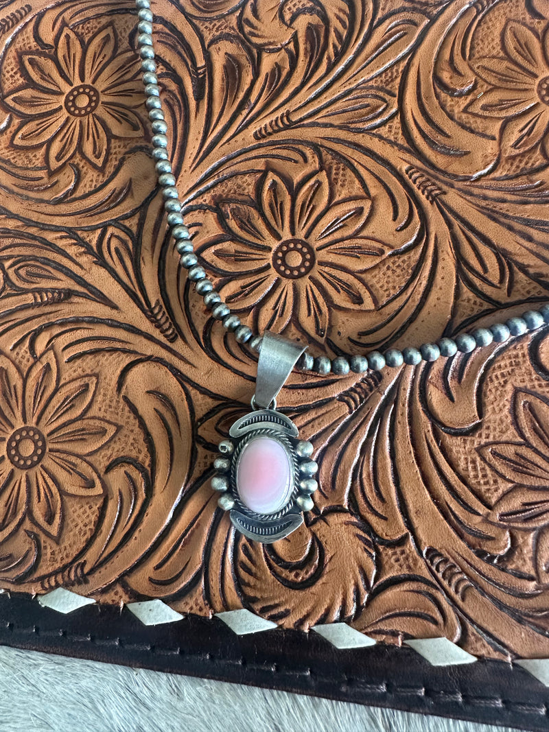 Pink Conch Pendant