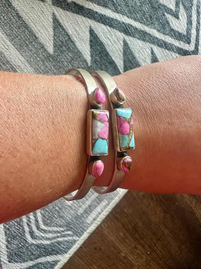 Cotton Candy Cuff Bracelets