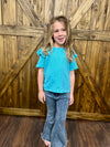 Girls Light Flare Jeans