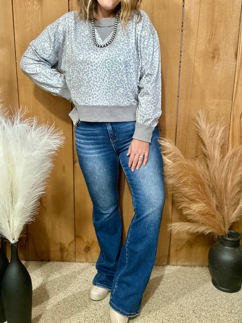 Risen High Rise Bootcut Jeans
