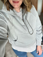 Kangaroo Pocket Sweatshirt - Grey