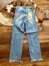 Risen Straight Jeans