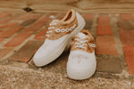 Boot Stitch Leather Tennis Shoes