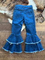 Girls Double Bell Jeans