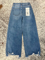 Risen Wide Leg Crop Jeans