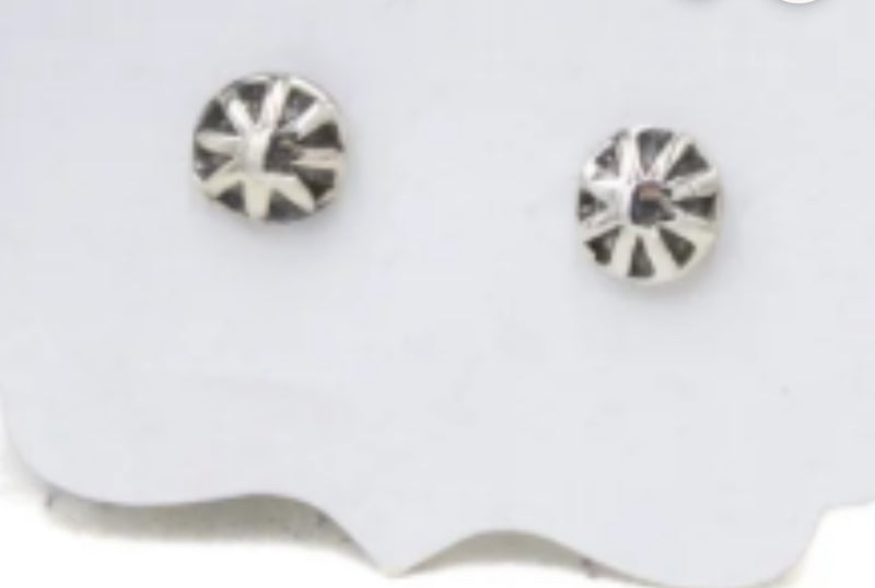 Burr Stud Earrings