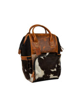 Leather / Cowhide Diaper Bag