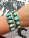 Mixed Turquoise Cuff Bracelet