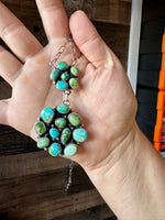 Mix turquoise necklace lariat