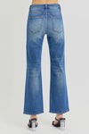 Risen High Rise Straight Jeans