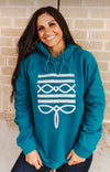 Boot Stitch Hoodie - Teal