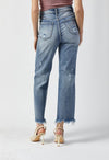 Risen Straight Jeans