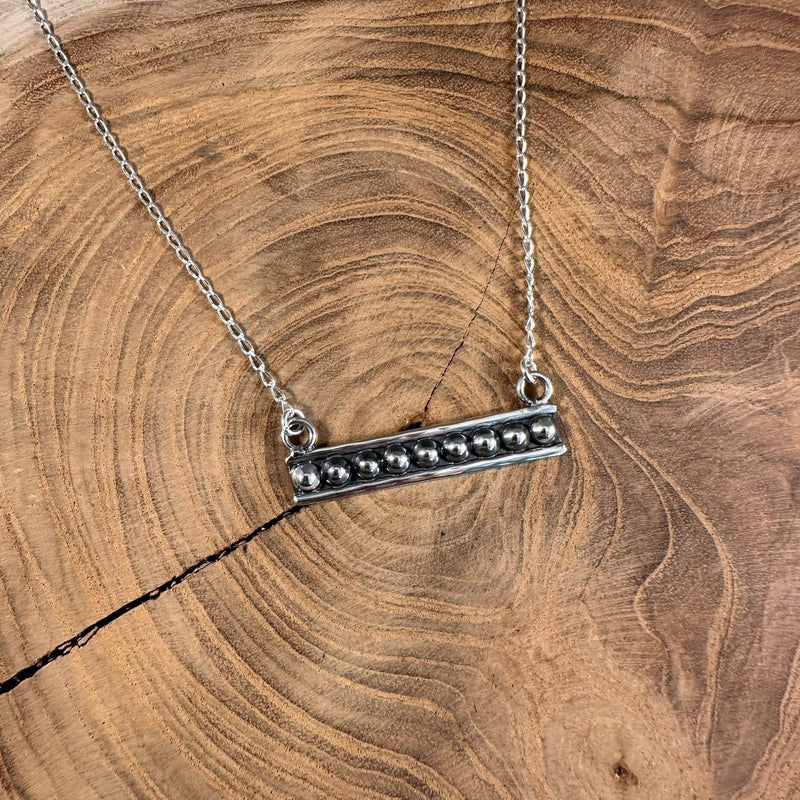 Bar Ball Necklace