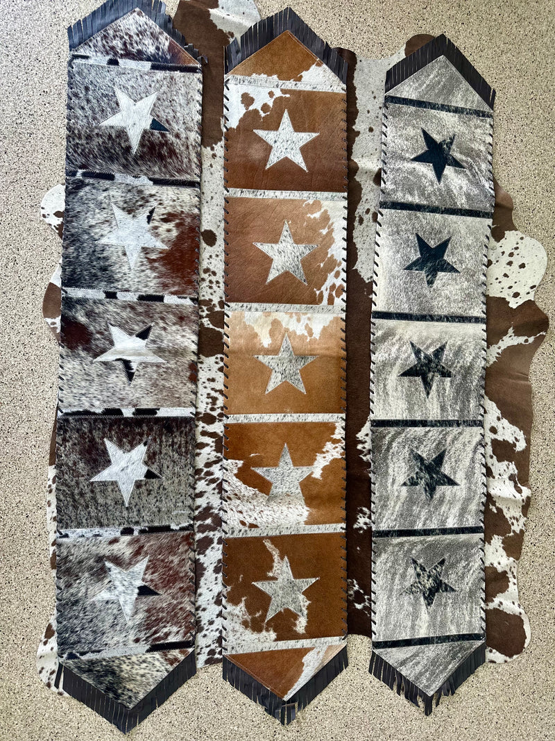 Cowhide Table Runner