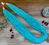 Multi strand Kingman turquoise necklace