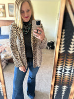 Leopard Blazer