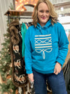 Boot Stitch Hoodie - Teal