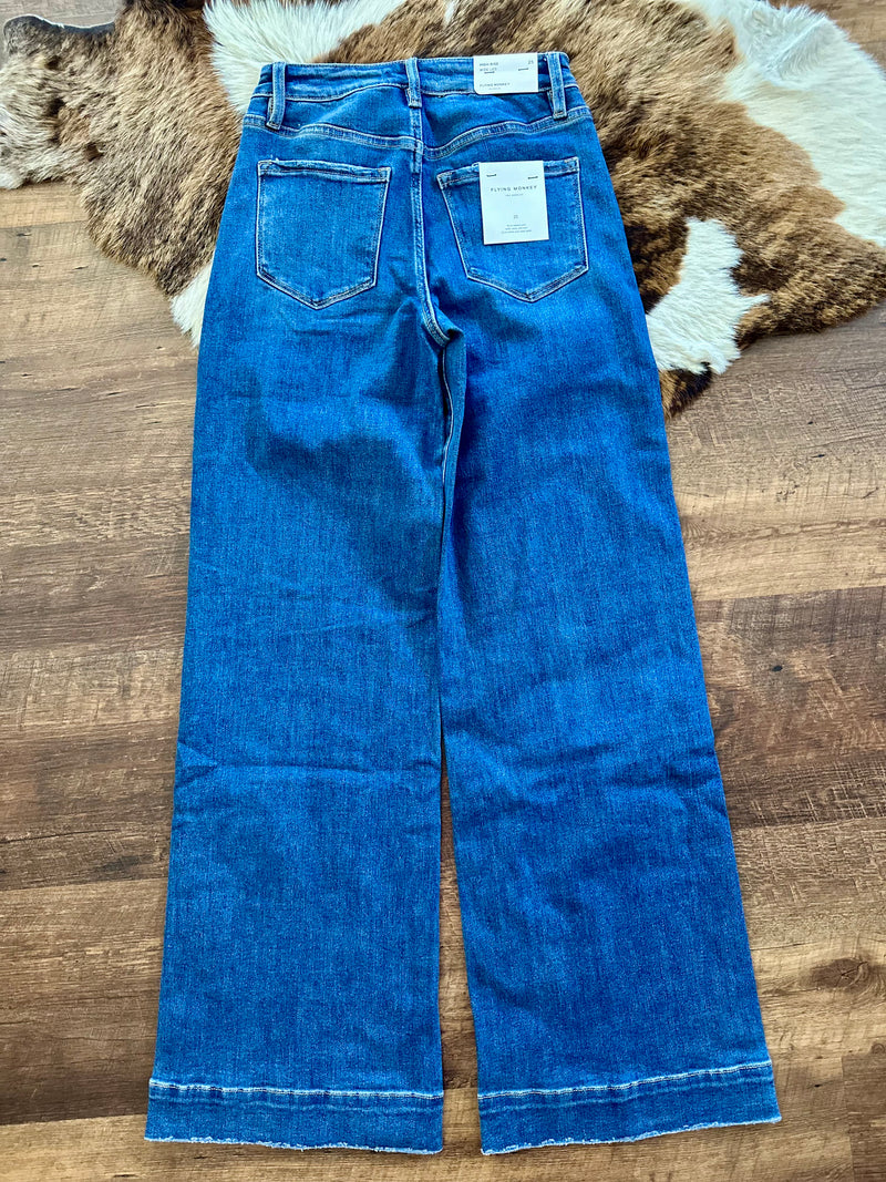 Flying Monkey || Front Seam Trouser Jeans