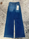 Risen Wide Leg Jeans with Removable Belt