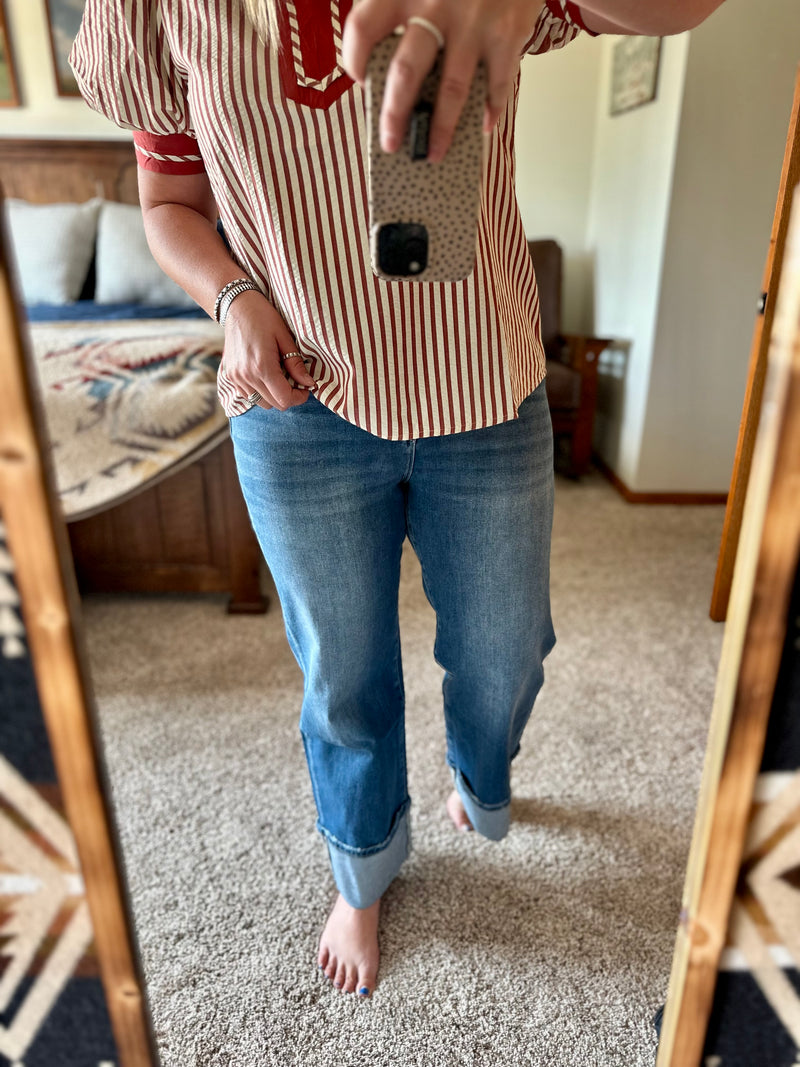 Flying Monkey || Cuffed Jeans