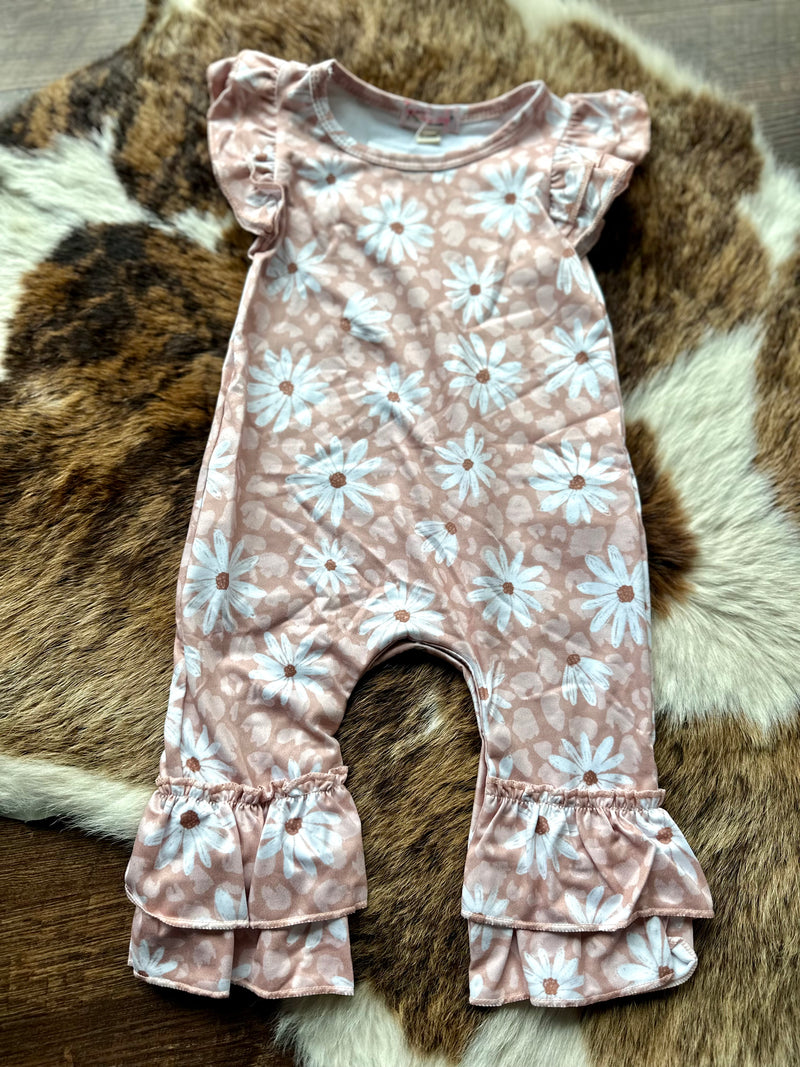 Girls Blush Daisy Jumper