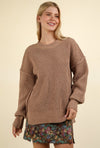 Taupe Knit Sweater