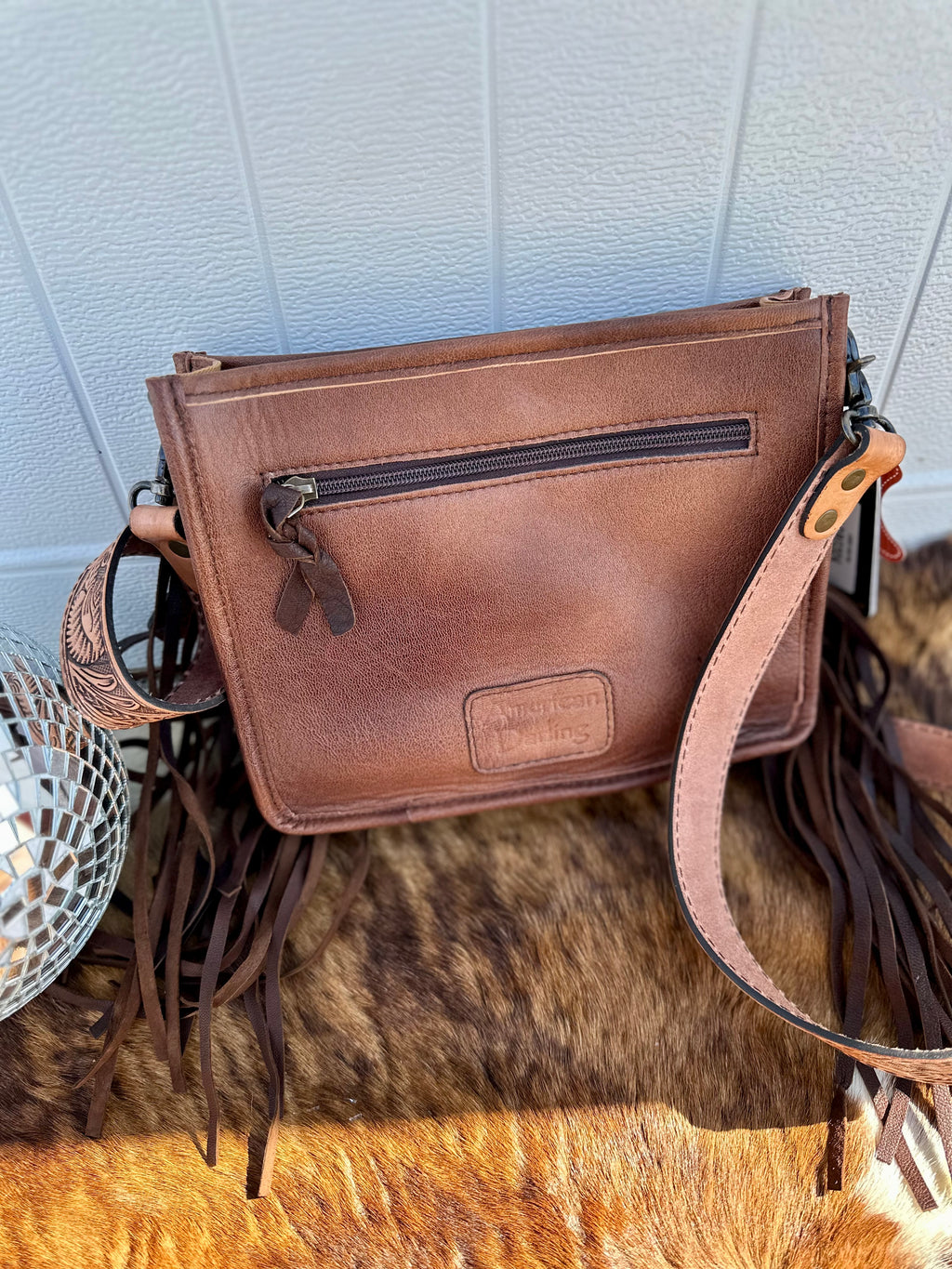 Cowhide Patchwork Purse – Shop PS Boutique