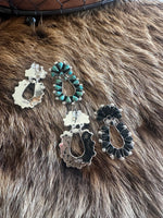 Teardrop Cluster Earrings