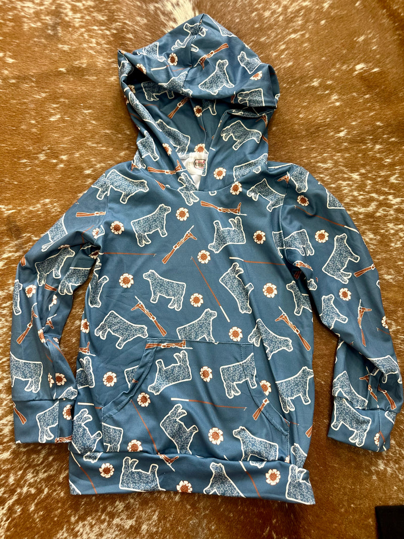 Stock Show Calf Hoodie