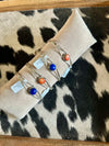 Single Stone Cuff Bracelets