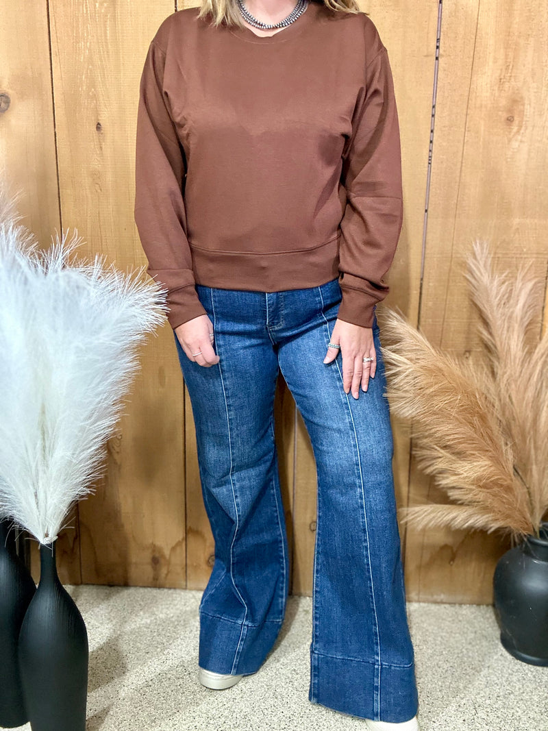 Risen Front Seam Trouser Jeans