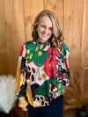 Abstract Print Top