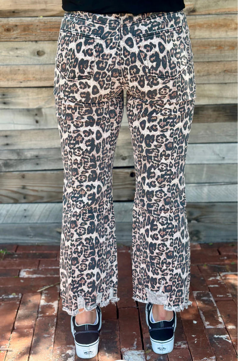 Hear Me Roar Leopard Jeans